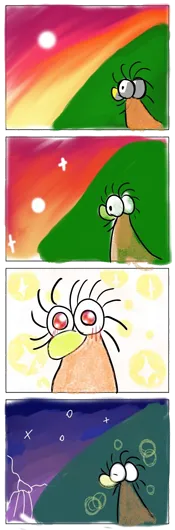 ずんどこたろう『空の絵の具』