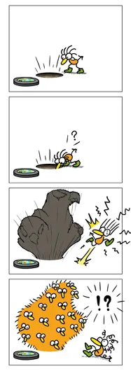 ヤマユウ『「マンホールの中には!?」』