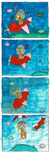 堀　結月（9歳）『ポキの空のたび』