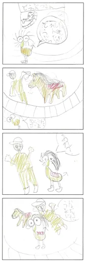 MIO（7歳）『馬になっちゃった～‼』