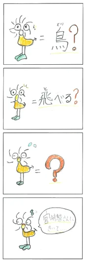 なっちゃん（10歳）『ポキは鳥？』