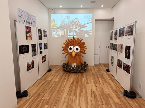 みたか観光BASEでの展示
