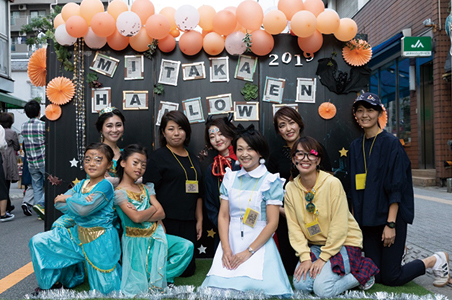 ハロウィンイベントにてスタッフ集合！